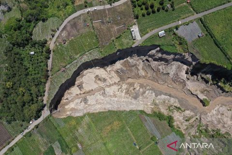 Begini situasi terakhir perkebunan amblas hingga 30 ribu meter persegi di Aceh Tengah