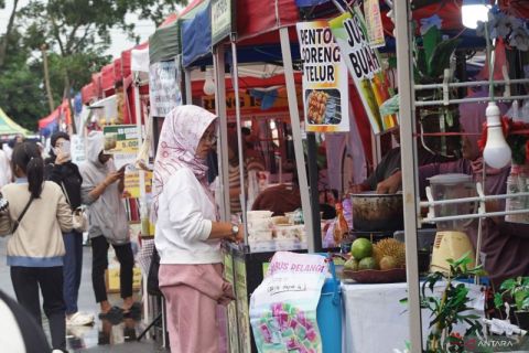 Pasar takjil Savana di Tulungagung