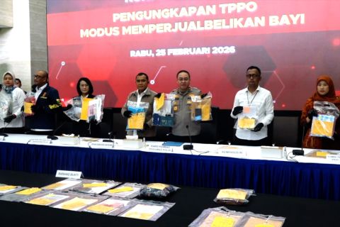 Bareskrim ungkap kasus jual beli bayi, tetapkan 12 orang tersangka
