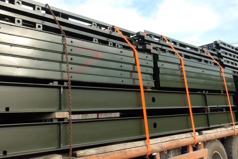 Kodam I Bukit Barisan terima delapan set jembatan modular dari Kemhan