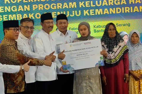 Mensos dorong 84 ribu penerima PKH di Serang gabung Kopdes Merah Putih