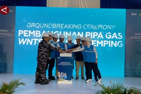 Perkuat pasokan listrik Batam, instalasi pipa gas West Natuna dimulai