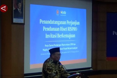 LPDP dan Muhammadiyah danai 26 proposal riset