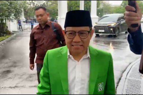 Cak Imin dan pengurus PKB ke Istana bertemu Presiden bahas Rakernas