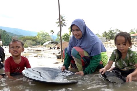Dulang emas, tumpuan hidup warga Aceh Tenggara pascabencana