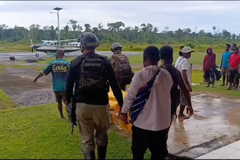 Hasil olah TKP pesawat Smart Air, ada 13 lubang peluru tembakan KKB