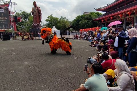 Konjen China Surabaya turut semarakkan perayaan Imlek di Semarang