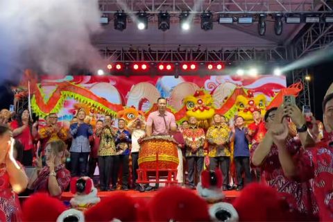 Menko AHY hadiri perayaan Imlek di Kota Batam