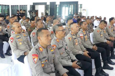 Polda Maluku berkomitmen sukseskan program pemerintah dalam Rapim 2026