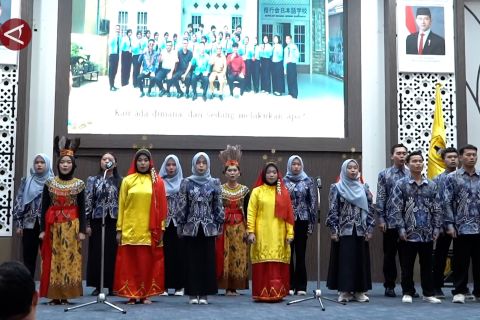 Banjarmasin lepas delegasi tenaga kerja dan beasiswa ke Jepang