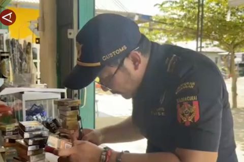 Bea Cukai Jayapura sita 39.840 batang rokok ilegal