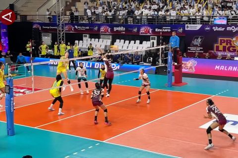 Jakarta Electric PLN tekuk Bandung BJB Tandamata 3-0 di Proliga 2026