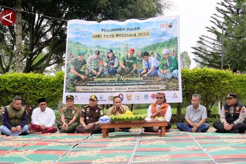 Peringati HPN 2026, Forum Jurnalis Temanggung tanam 1000 pohon
