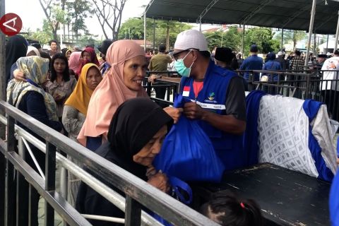 Setahun kinerja, Pemprov Sulteng bagikan sembako untuk 10 ribu PKH