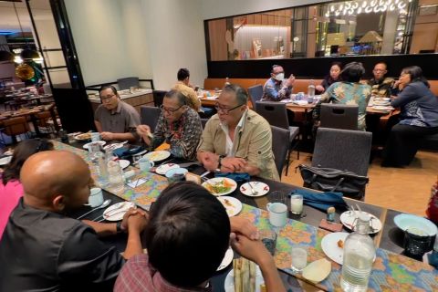 Suasana hangat iftar Ramadhan Dubes RI dengan media Malaysia