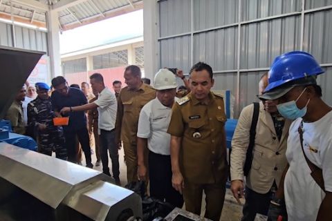 Pemko Lhokseumawe resmikan mesin pengolah, ubah sampah jadi BBM
