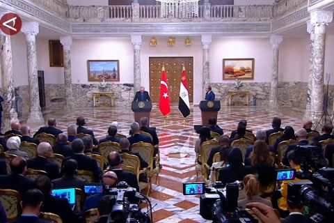 Mesir dan Turki bahas kemerdekaan Palestina hingga aliansi kawasan