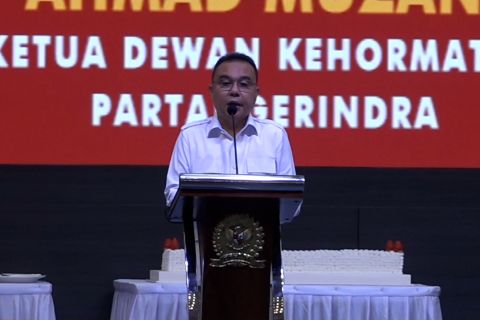 HUT ke-18 Gerindra, Dasco minta kader selalu dekat dengan rakyat