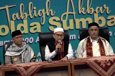 Tabligh akbar Polda Sumbar jadi ruang perkuat kebersamaan