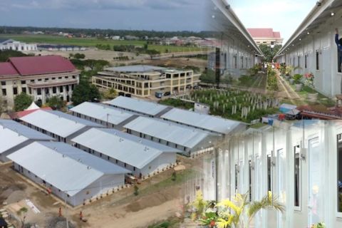 Sebanyak 96 huntara modular di Pidie Jaya siap huni jelang Ramadhan