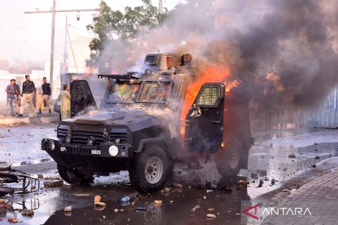 Kerusuhan pecah saat unjuk rasa anti-AS di Pakistan, dua puluh orang dilaporkan tewas