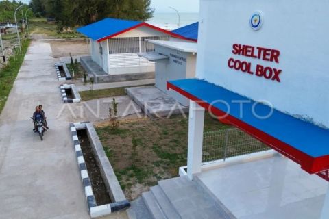 Kampung Nelayan Merah Putih selesai dibangun di Padang Pariaman