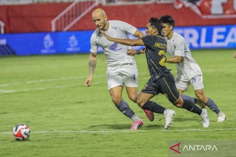 Malut United berbagi angka dengan PSM Makassar setelah main imbang 3-3
