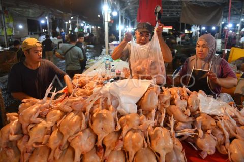 Harga pangan menjelang Lebaran di Palembang
