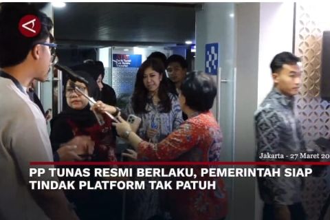 PP Tunas resmi berlaku, pemerintah siap tindak platform tak patuh