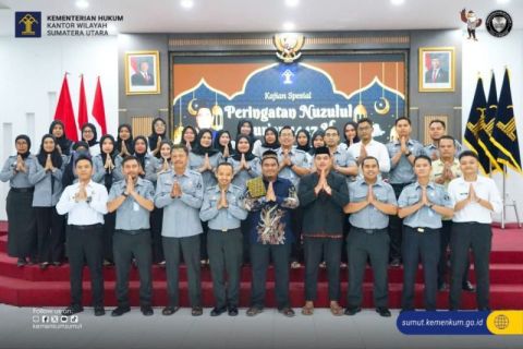 Kemenkum Sumut peringati Nuzul Quran perkuat nilai spritual