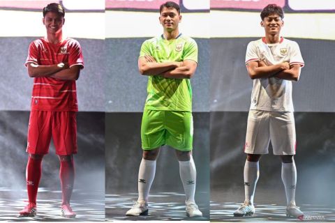 Peluncuran jersi baru Timnas Indonesia