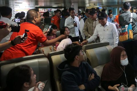 Peninjauan kesiapan di Pelabuhan Merak hadapi arus mudik