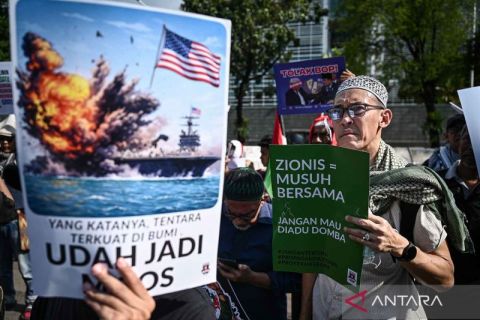 Aliansi Nasional Anti Zionis peringati Hari Al-Quds Internasional di Jakarta