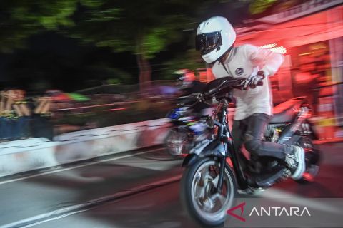 Kejuaraan drag bike untuk mengurangi angka balap liar di Samarinda