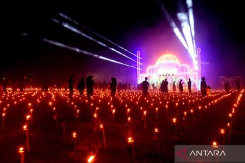 Tradisi Tumbilotohe malam ke-27 Ramadhan di Gorontalo