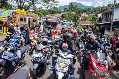 Situasi arus balik! Jalur Nagreg diberlakukan buka tutup, ini kondisi terkininya