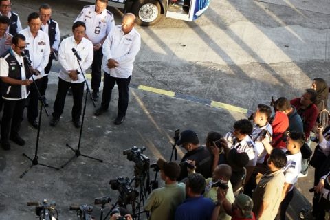 Pantauan puncak arus balik di Pelabuhan Bakauheni Lampung