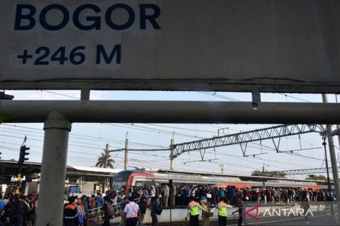 Libur usai, Stasiun Bogor kembali ramai