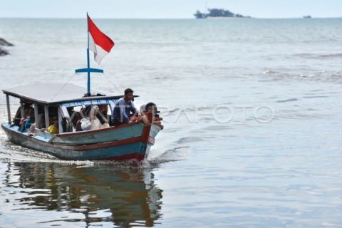 Jumlah kunjungan wisatawan selama libur Lebaran di Pariaman