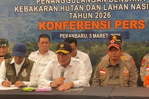 Menko Polkam tegaskan pencegahan karhutla berdampak pada citra RI