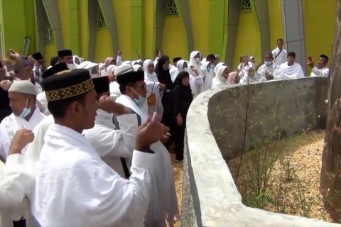 Calon jamaah haji Kota Kendari jalani manasik terintegrasi