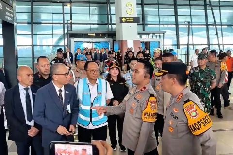 Cegah kriminalitas, Wakapolda Metro Jaya datangi Bandara Soetta