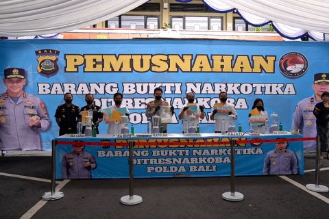 Kapolda: Bali bukan tempat yang aman bagi peredaran narkoba