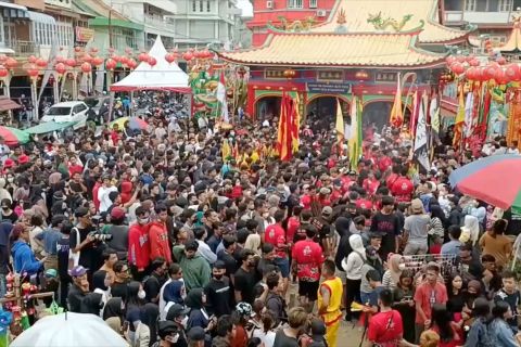 Kunjungan wisatawan di Singkawang naik 29 persen pada Cap Go Meh 2026