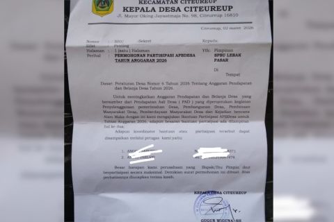 Pemkab Bogor pastikan surat Kades minta THR ke perusahaan dicabut