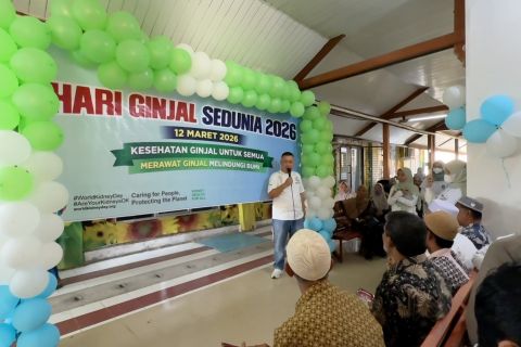 Peringati Hari Ginjal, RSUCM Aceh Utara ajak warga konsumsi air bersih