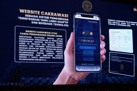 Polda Bali luncurkan website Cakrawasi, perketat aktivitas ilegal WNA