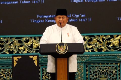 Prabowo sebut Nuzulul Quran momentum untuk jaga perdamaian