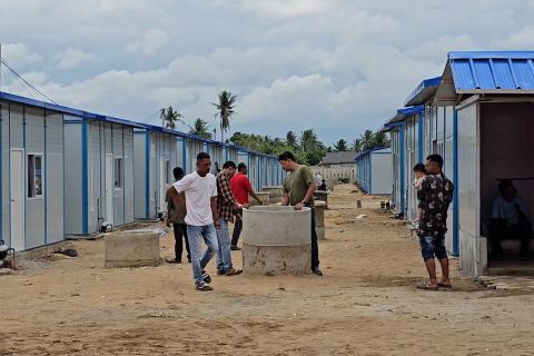 Rampung dalam 35 hari, 104 huntap di Aceh Utara siap dihuni