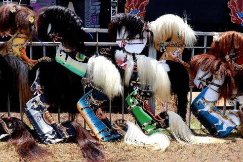 Seribu penari gelar ritual mepe jaran kepang di Temanggung